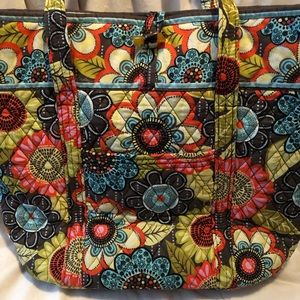 Vera Bradley large tote bag